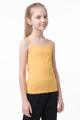 Image of Kurve Girl's Sleeveless Tank Top - Stretch Undershirts Cami Camisole, UV Protective Fabric, Rated UPF 50+ (Made in USA)