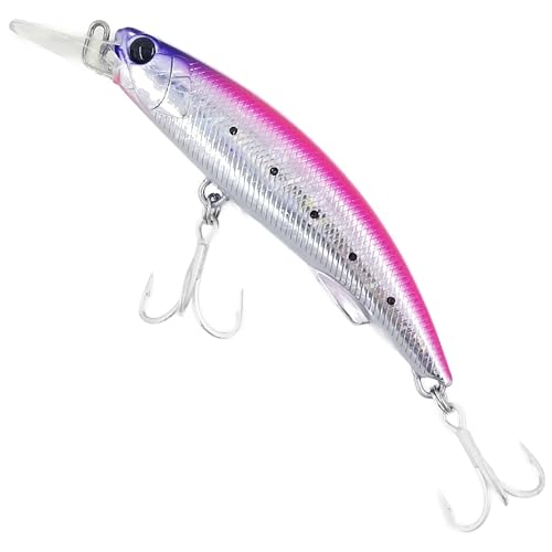 90s 37g [TSURINOYA] �Œ��d�S �w�r�[ �V���L���O �~�m�[ 90mm �� �q���}�T ���W�� �u�� �V�[�� �J���p�` DW206 (P-�s���N�C���V)