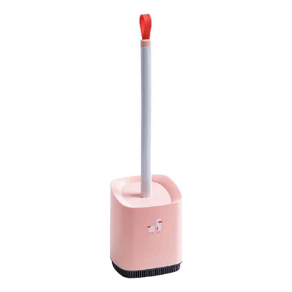 Scopino per WC a Parete Comfort Manico Lungo Scopino per WC Scopino in Silicone Scopino per WC Spazzola per Pulizia Profonda