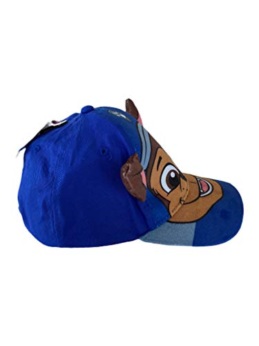 Nickelodeon Paw Patrol Chase Big Face Baseball Cap Hat, Boys Ages 2-5, Blue #TOP1