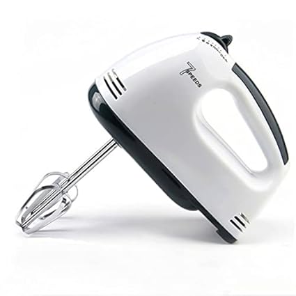Konquer TimeS Hand Mixer | Hand Blender with 7 Speed Control & Detachable Stainless-Steel Finish Beater & Whisker. Cake mixer. 260 W