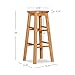 Linon 29-Inch Barstool With Round Seat