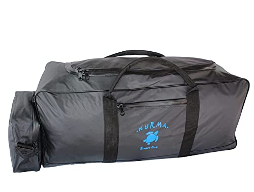 Kurma Grote reistas, sporttas, waterdicht, opvouwbaar, met wielen, 100 l, zeer robuust en duurzaam, multifunctioneel… - Image 4