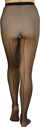 Image of ToBeInStyle Women's Timeless Backseam Pantyhose