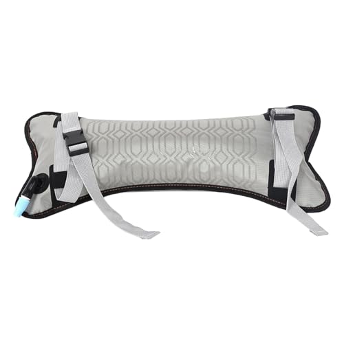 Generic Lumbar Cushion Seat Pad, Inflatable Lumbar Travel Pillow - Inflatable Cushion Seat Pad for Kayak | Airplane Back Chair Support, Float Paddle Bag, Travel Seat Lumbar Support Pillow