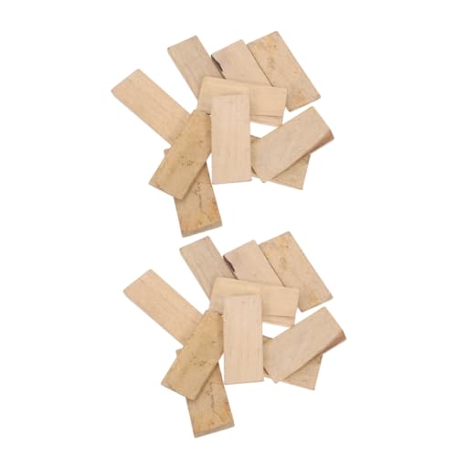 FUTUREORYY 20pezzi Cunei Di Legno Per Manici d Cunei Per Fissaggio Per Martello Per Spaccare Martello