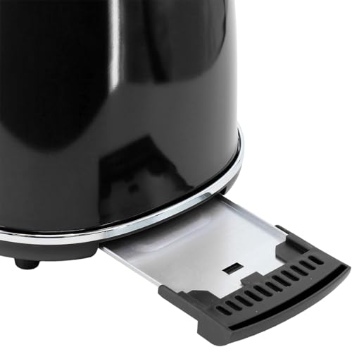 Combo tetera eléctrica 1.8 cuarto y tostadora 2 rebanadas miniatura 5