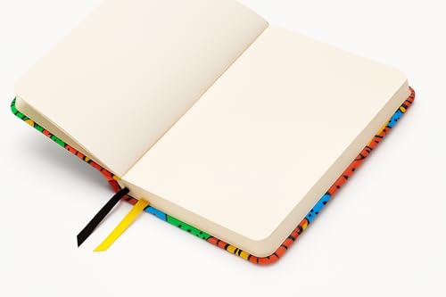 Image of COI A5 Journal 5.5x8.5″ - 192 Pages of 80 GSM Natural Shade Paper, Hardcover, Two Ribbon Markers, Elastic Band & Rounded Corners