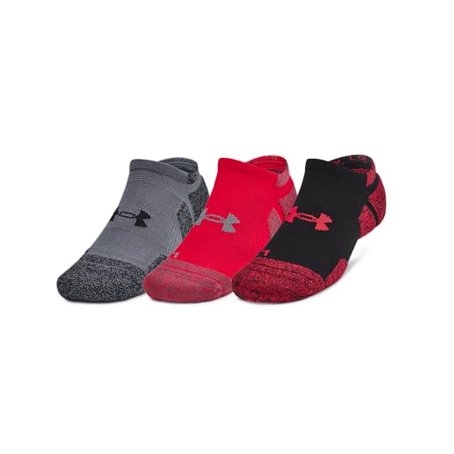 Image of Under Armour Unisex Adult Performance Tech Pro No Show Socks (3-Pack)