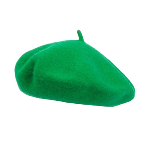 Kids Baby Girls Boys Vintage Beret Hat Classic Wool French Beret Hat Solid Fall Winter Warm Beanie Cap