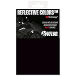 VFLUO 3M REFLECTIVE COLORS™, Universal adhesive DIY kit for Helmet/motorcycle/Scooter/Bike, 3M Technology™, 10 x 15 cm sheet, Black