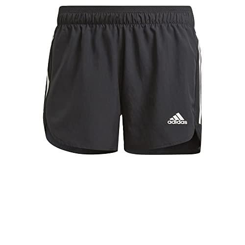 adidas Women's Standard Run It Short, Black/White, X-Small