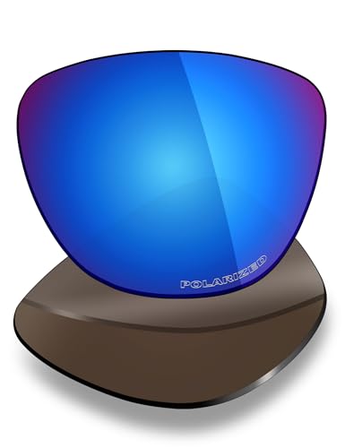 Mryok Lentes de repuesto para Oakley Trillbe X OO9340 - Opciones, Polarizado anticorrosión de agua de mar, azul hielo, Talla única