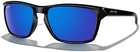 MERRY'S Rectangle Polarized Sunglasses for Men Women Driving Fishing Cycling Running UV400 Protection S9448