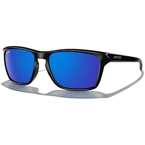 MERRY'S Rectangle Polarized Sunglasses for Men Women Driving Fishing Cycling Running UV400 Protection S9448