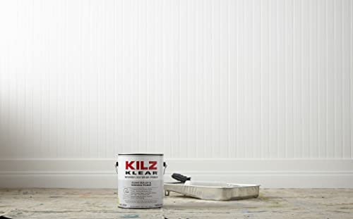 Kilz Klear Primer, Interior/Exterior, Clear, 1 Gallon #TOP5