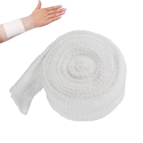 Bandage de compression élastique en forme de tube,Pansement Tubulaire Élastique en Filet Bandages,Pansements Bandage Bande Élastique Tubulaire,pour la...