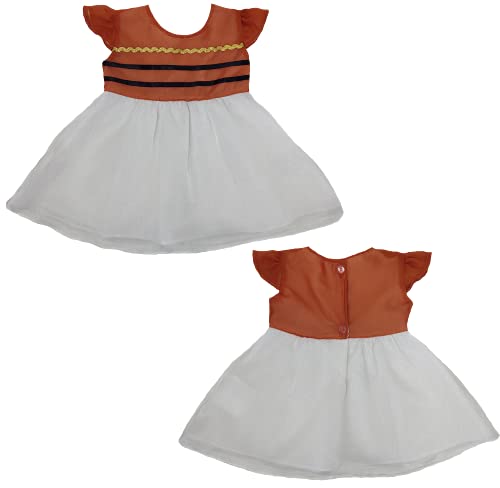 Vestido + Calcinha de Princesas Para Bebê Reborn Roupas de Bonecas (Moana)
