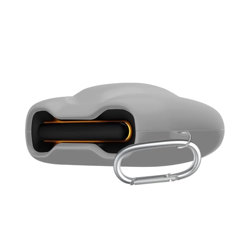 Image of WELCROS Soft Silicone Case Cover Compatible for GoBoult Audio UFO | GoBoult Astra | GoBoult Mustang Torq (Grey)