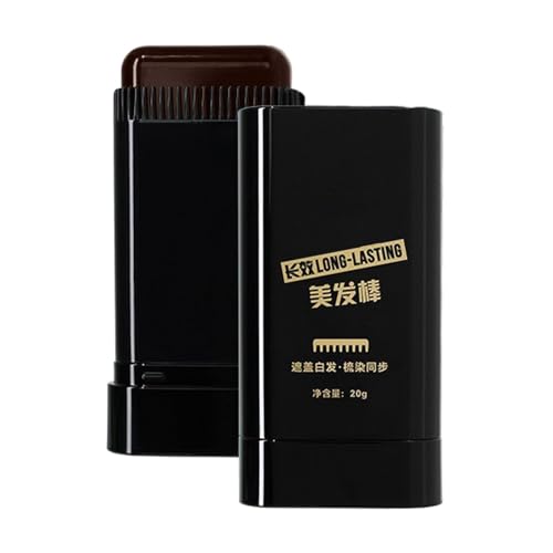 Cubre Canas Para Cabello Hombre, Peine De Retoca Raices Castaño,