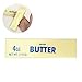 1Pc/2Pcs Butter Stick Slow Rising Squeeze Toy Salted Butter Bar Slow Rising Figure Stress Relief Fidget Toy for Anxiety Relief Hand Relax (1)