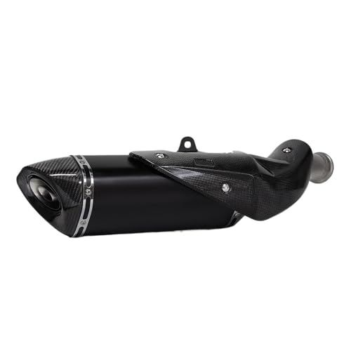 Ligne d'échappement moto CFMOTO 800NK en carbone véritable style premium