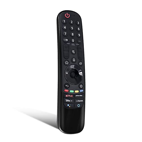 AN-MR21GA - Mando a distancia mágico de repuesto para LG OLED TV con puntero y función de voz y Netflix Prime Video Disney+ LG botones de canales Cover