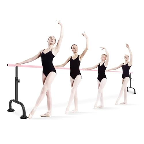 Barre de danse portable réglable : matériel de stretching et pilates autoportant