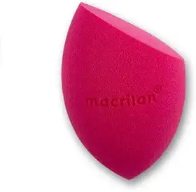 Esponja Ep10 Gota Chanfrada Para Maquiagem Macrilan - Rosa, Macrilan - Sem Latex