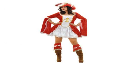 Juguetes Fantasia - Disfraz lady mosquetera adulto Juguetes Fantasia - Disfraz lady mosquetera adulto