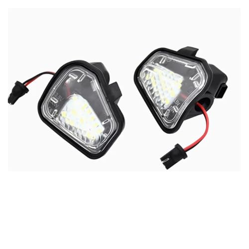 Dogkapm Intermitente Retrovisor Luz LED Blanca Espejo Lateral Lámparas Charco Para VW Para Jetta A6 Para Escarabajo Para Passat B7 Para CC Para Scirocco Para EOS