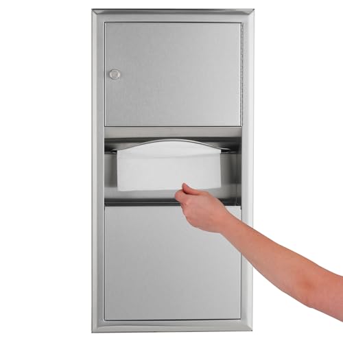 Distributeur de serviette en papier haut de gamme Bobrick Classicseries satiné