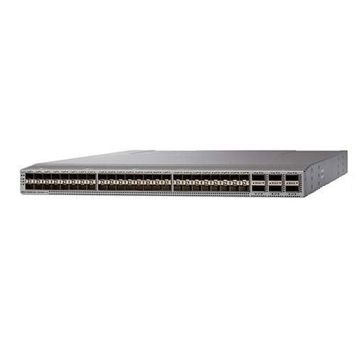 New Cisco Systems N9K-C93180YC-FX Nexus 9300 with 48p 10/25G SFP+, 6p 100G QSFP, MACsec, UP