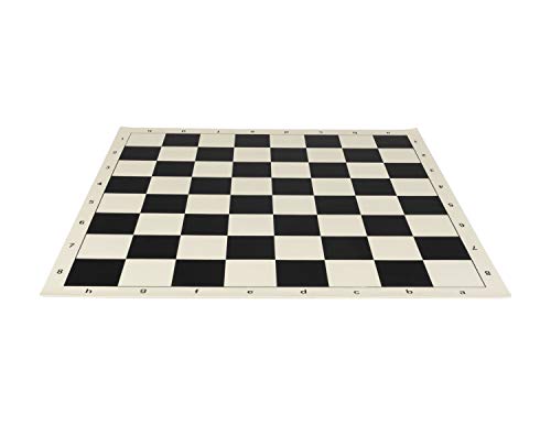 Roman Chess Set con tablero vinyl negro/blanco 17.3" miniatura 4