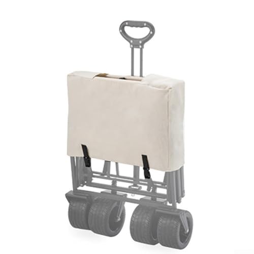 Cubierta plegable Oxford impermeable para carrito de camping, bolsa de almacenamiento a prueba de polvo con asas reforzadas, se adapta a vagones plegados para uso al aire libre, jardín, playa y picnic