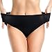 Wingslove 3 Pack Plus Size Underwear for Women, High Cut Panties Comfort Soft Breathable Underwear Ladies Full Coverage Panty