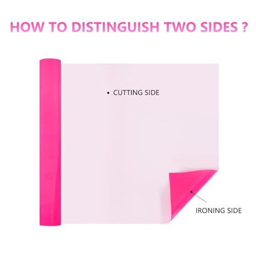 Image of guangyintong Glow in The Dark Heat Transfer Vinyl Rolls, 12 inch x 5ft Luminous Pink Iron on Vinyl for T-Shirts, PU Elastic HTV Vinyl for All Cutter Machine Easy to Cut & Weed for Cool Costumes /Design