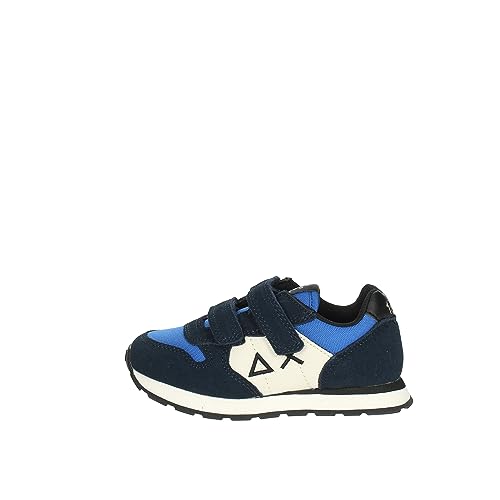 Sneakers Bambino SUN68 Tom Color bleues pour le quotidien des petits