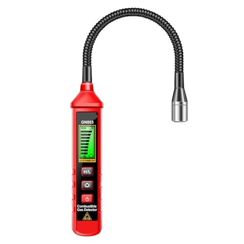 Combustible Gas Leak Tester Adjustable Sensitivity Gas Detector Alarm for Home and RV Locating The Source of Methane Natural Gas