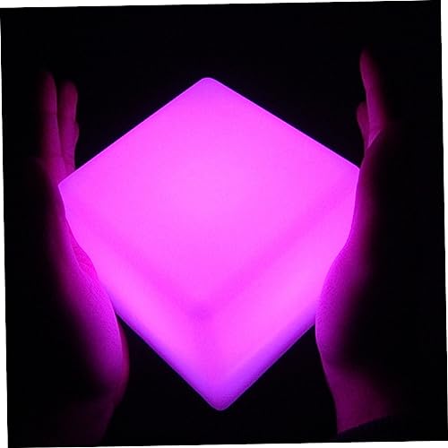 Veilleuse LED carrée blanche 5W avec télécommande et charge USB iplusmile - 7
