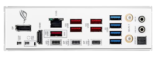 ROG Strix X870-A Gaming WiFi Scheda madre AMD, 16+2+2 stadi di alimentazione, slot DDR5, quattro slot M.2, PCIe 5.0, GPU di nuova generazione, WiFi 7, USB 20Gbps con PD 3.0 fino a 30W, Aura Sync - Scheda madre - Immagine 4