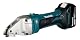 Elektrische Blechschere Makita Akku Kurvenschere 18 V mit 2 Akkus und Ladegerät