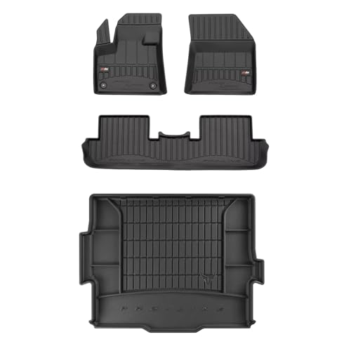 Tapis de coffre et de sol imperméable Peugeot 3008 II contre la boue
