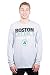 Ultra Game NBA Boston Celtics Mens Supreme Long Sleeve Pullover Tee Shirt, Heather Gray, Large