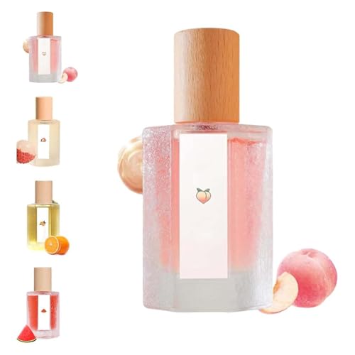 Spray profumato alla pesca, spray naturale per capelli e corpo, fragranza floreale legnosa di frutta fresca a lunga durata, profumo da donna (aroma di pesca)