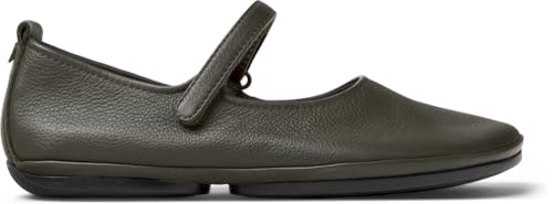 Camper Para Mujer. K201365-031 Manoletinas De Piel Right Nina Verde (41), Plano, Velcro, Casual - 6