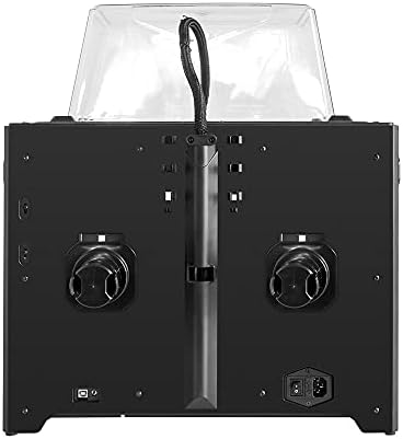 FLASHFORGE Creator Pro 3D Printer, Enclosed Metal Frame Structure, Optimized Build Platform and Dual Extruder W/2 Spools, Dual Color Print and Resume Printing