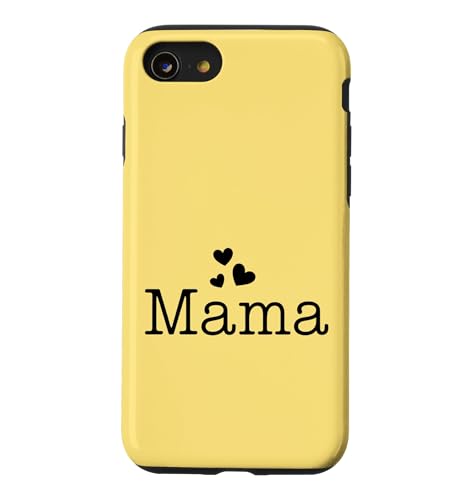 �C�G���[ - Mama Hearts �X�N���v�g ���킢�� �~�j�}���X�g �^�C�|�O���t�B �X�}�z�P�[�X iPhone SE (2020) / 7 / 8 �p