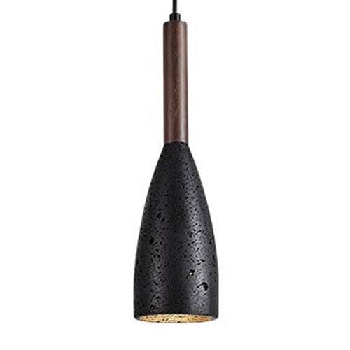 SXECAEPS Modern creative chandelier Modern Pendant Lights Marble Black Textured Stone Ceiling Hanging Lamp Adjustable Length for Hallway Corridor Entryway Hardwired Wiring Installati