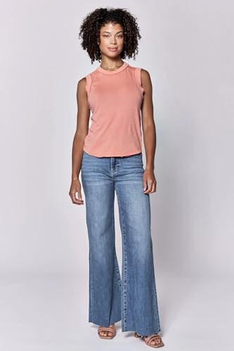 DEAR JOHN Zo High Banded Neck Sleeveless Women's Tank3